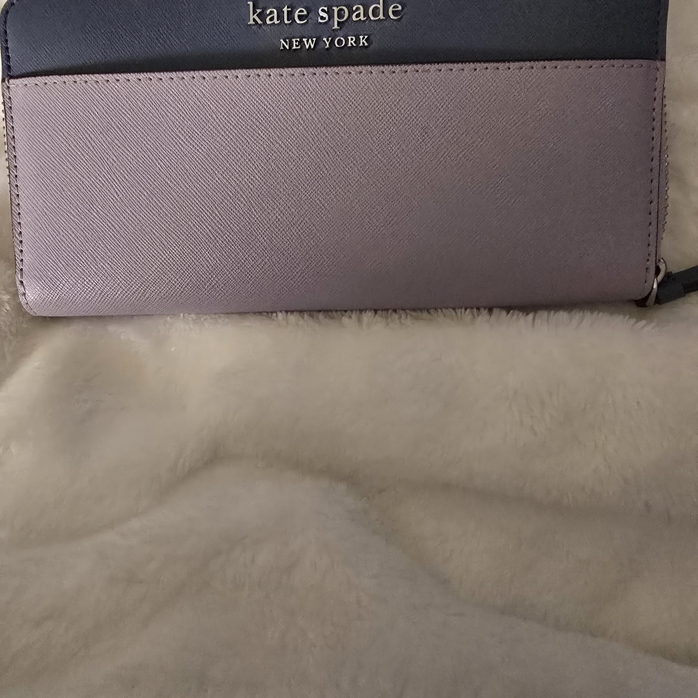 Kate Spade Purple and Blue Women's Wallet